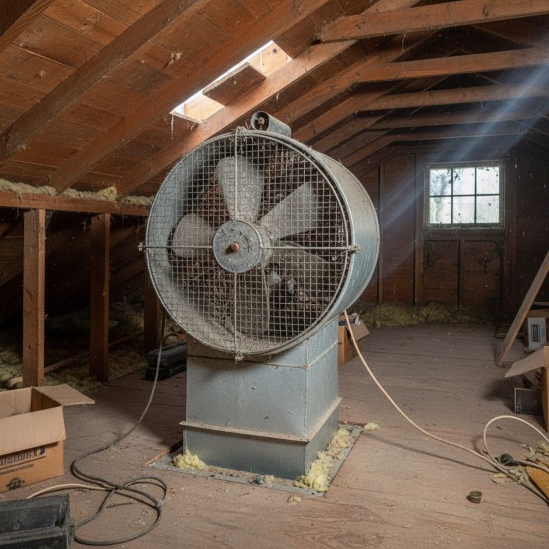 Attic Turbine Installation in Orem, UT